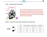KUTKUT Anti-Slip Knit Dog Socks for Big Dogs | Traction Control Non-Slip Pet Paw Protectors with Grips For Large Dogs | Soft Comfortable, Better Control on Hardwood Floor Paw Protector - kutk